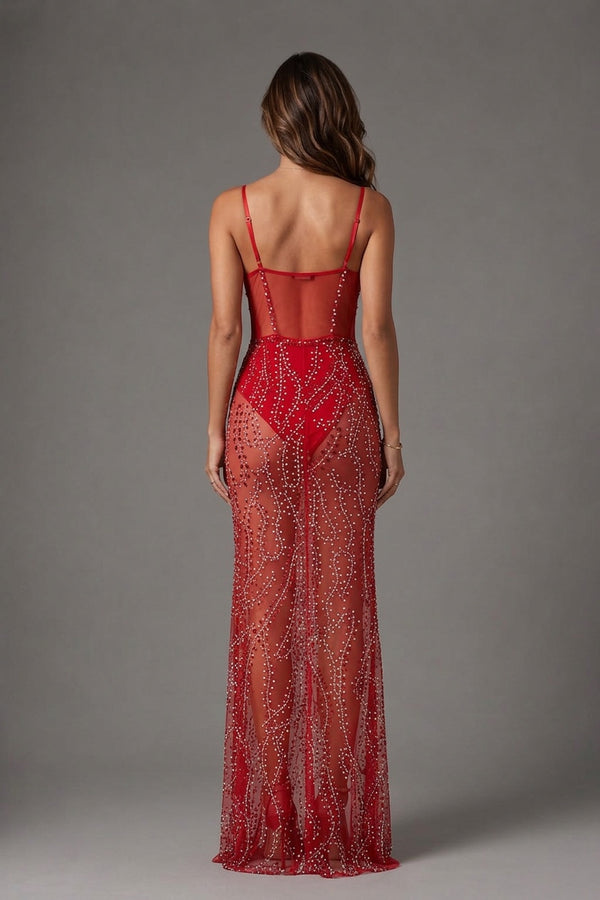 VESTIDO ESCARLATA